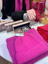 Load image into Gallery viewer, Saylor Textured Beanie Hat - Hot Pink