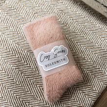 Load image into Gallery viewer, Fluffy Sprinkles Cosy Cotton Blend Socks - Blue Confetti