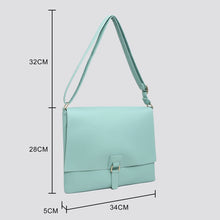 Load image into Gallery viewer, Fay Large Satchel Hand Bag - Navy