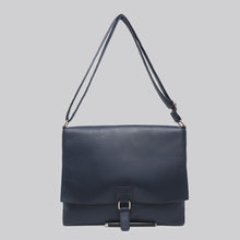 Load image into Gallery viewer, Fay Large Satchel Hand Bag - Navy