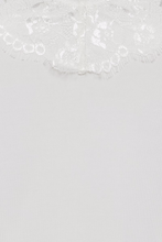 Load image into Gallery viewer, ICHI Like Lace Trimmed Camisole - Cloud Dancer