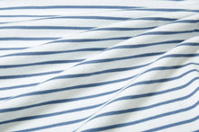 Load image into Gallery viewer, Rapanui Cowes Striped Breton Top - Solent Blue Stripe