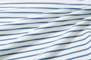 Rapanui Cowes Striped Breton Top - Solent Blue Stripe
