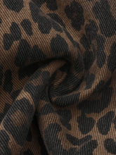 Load image into Gallery viewer, CUBIC Leopard Wide Leg Denim Jeans - Sienna Brown