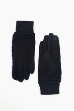 Load image into Gallery viewer, Winne Borg Fleece Gloves - Black