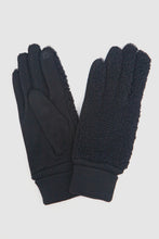 Load image into Gallery viewer, Winne Borg Fleece Gloves - Black