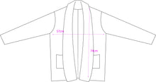 Load image into Gallery viewer, Iona Open Front Long Cardigan - Silver