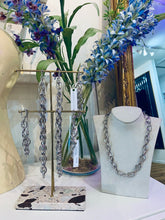 Load image into Gallery viewer, Alesha Multi Chain Bracelet - Rhodium Silver