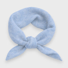 Load image into Gallery viewer, Juliette Wool Blend Triangle Neck Scarf - Pastel Blue