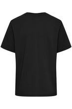Load image into Gallery viewer, ICHI Palmer Cotton Tee - Black