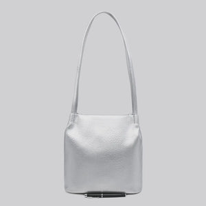 Marcie Tote Bag - Silver