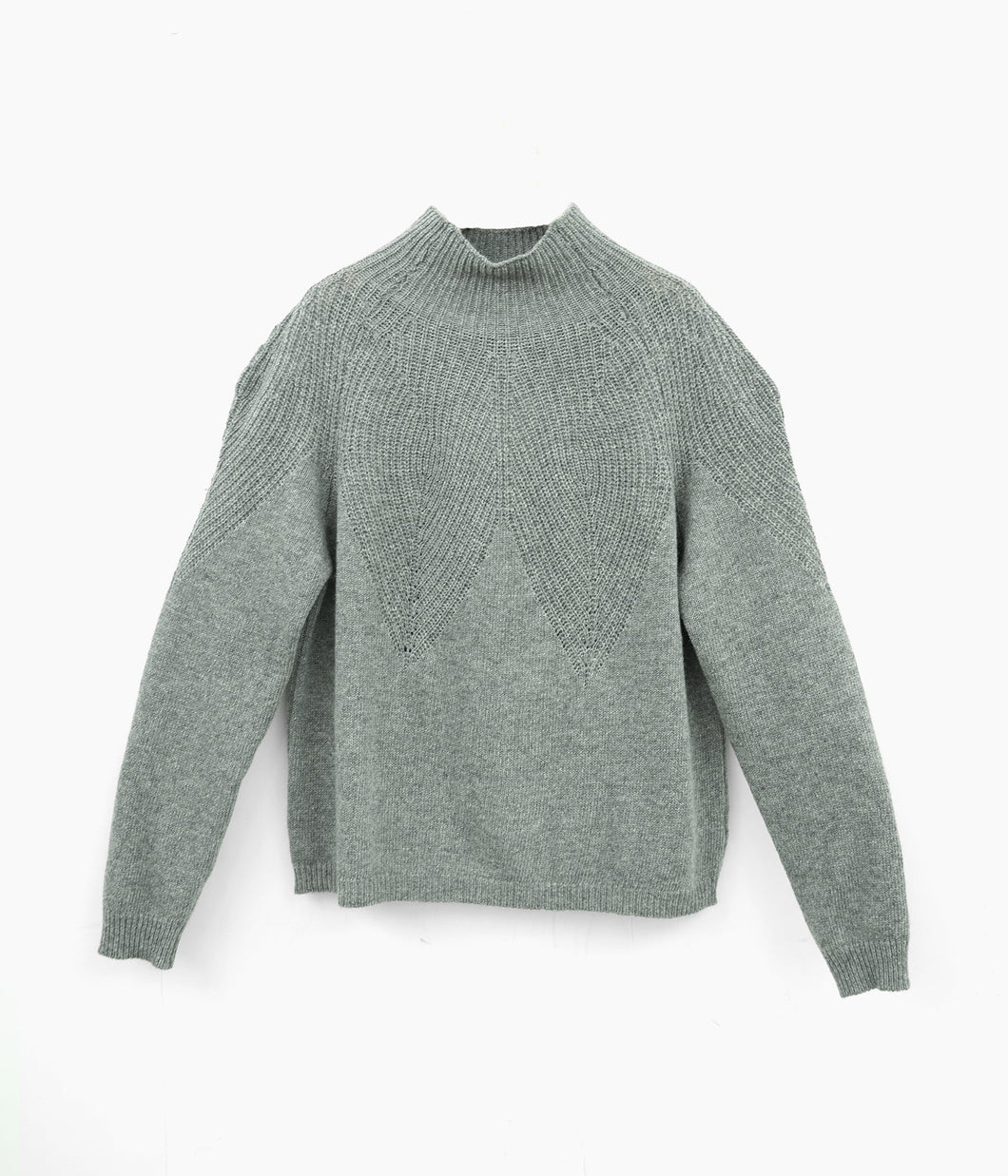 Mallory Cashmere Blend Jumper - Grey
