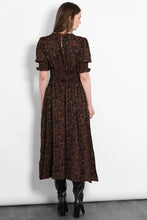 Load image into Gallery viewer, Hazel Animal Print Midi Dress - Brown Leopard