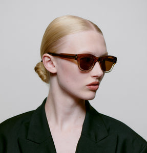 A.Kjærbede Lane Sunglasses - Smoke/Champagne