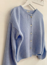 Load image into Gallery viewer, Alice Mohair Short Cardigan - Pale Blue
