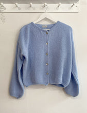 Load image into Gallery viewer, Alice Mohair Short Cardigan - Pale Blue