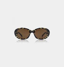Load image into Gallery viewer, A.Kjærbede Anma Sunglasses - Black/Yellow Tortoise