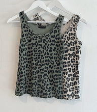 Load image into Gallery viewer, Athena Leopard Print Cotton Vest - Brown