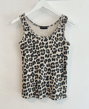 Load image into Gallery viewer, Athena Leopard Print Cotton Vest - Brown