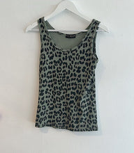Load image into Gallery viewer, Athena Leopard Print Cotton Vest - Khaki