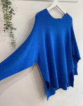 Load image into Gallery viewer, Audrey Batwing Jumper - Amparo Royal Blue