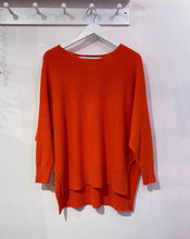 Load image into Gallery viewer, Audrey Batwing Jumper - Melograno Orange