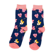 Load image into Gallery viewer, Miss Sparrow Violas Bamboo Socks Box