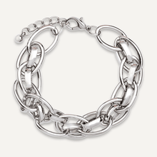 Load image into Gallery viewer, Alesha Multi Chain Bracelet - Rhodium Silver