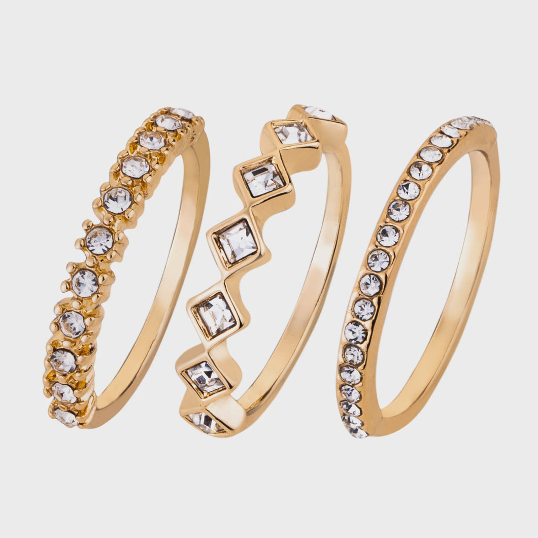 Kylie Cubic Zirconia Stacking Rings