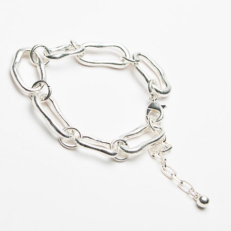 Chunky Chain Bracelet - Silver
