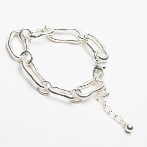 Chunky Chain Bracelet - Silver