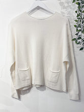 Load image into Gallery viewer, Elsa Two Pocket Jumper - Calce Cream