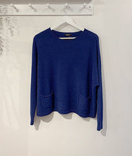 Load image into Gallery viewer, Elsa Two Pocket Jumper - Lago Blue