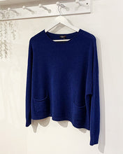 Load image into Gallery viewer, Elsa Two Pocket Jumper - Lago Blue