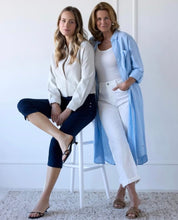 Load image into Gallery viewer, Red Button Suze Jog Cotton Blend Trousers - Navy