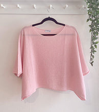 Load image into Gallery viewer, Giorga Cotton Blend Fine Knit Top - Pale Pink