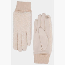 Load image into Gallery viewer, Winne Borg Fleece Gloves - Cream