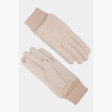 Load image into Gallery viewer, Winne Borg Fleece Gloves - Cream