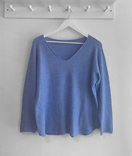 Load image into Gallery viewer, Isabella Soft Knit Jumper - Powder Blue