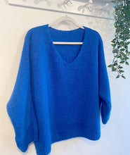 Load image into Gallery viewer, Jessie Mohair Jumper - Cobalt