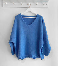 Load image into Gallery viewer, Jessie Mohair Jumper- Cornflower Blue