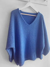 Load image into Gallery viewer, Jessie Mohair Jumper- Cornflower Blue