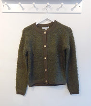 Load image into Gallery viewer, Red Button Jolie Cotton &amp; Wool Blend Boucle Jacket - Army Green