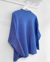 Load image into Gallery viewer, Lara Turtle Neck Batwing Jumper - Cornflower Blue