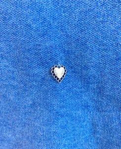 Lara Turtle Neck Batwing Jumper - Cornflower Blue