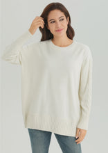 Load image into Gallery viewer, Freda Cable Knit Jumper - Cream