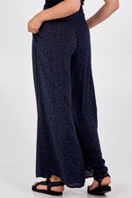Load image into Gallery viewer, Luella Leopard Print Culotte Trousers - Navy