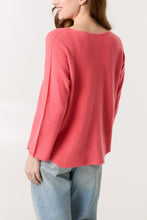 Load image into Gallery viewer, Isabella Soft Knit Jumper - Coral