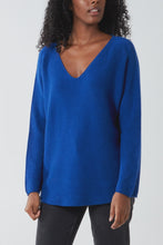 Load image into Gallery viewer, Isabella Soft Knit Jumper - Royal Blue