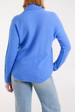 Load image into Gallery viewer, Sofia Soft Knitted Roll Neck Jumper - Powder Blue